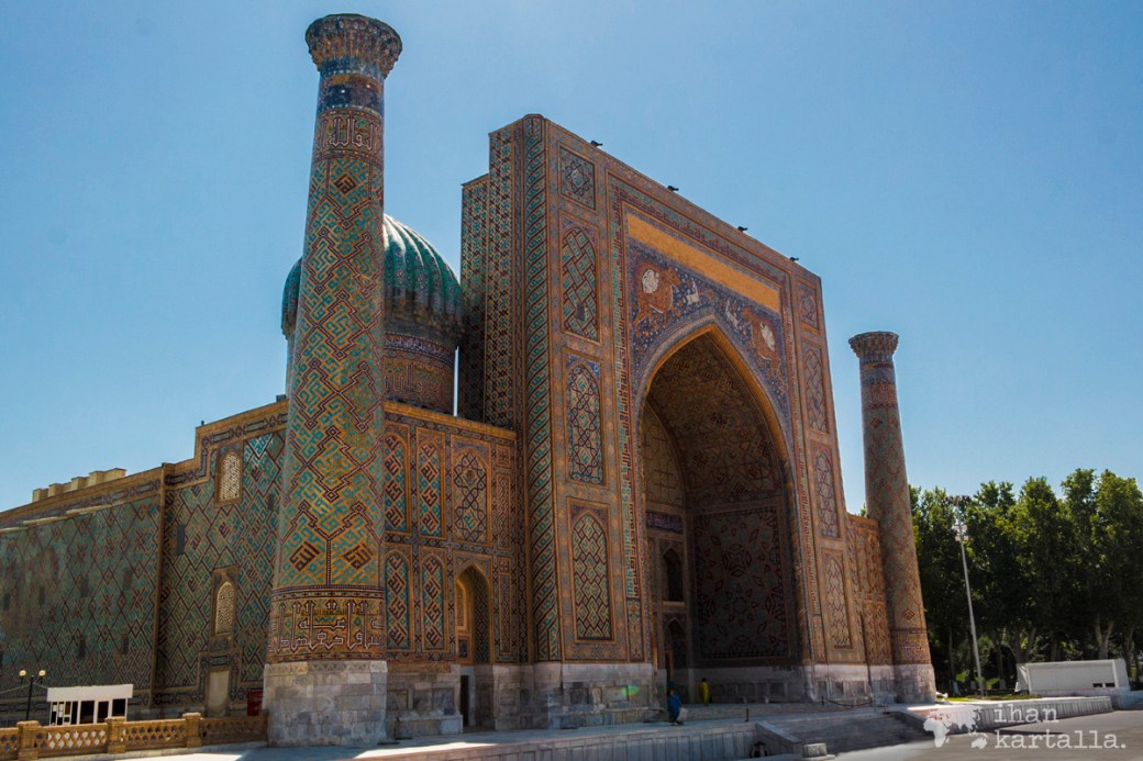 8-7 uzbekistan samarkand registan Sher-Dor Madrasah