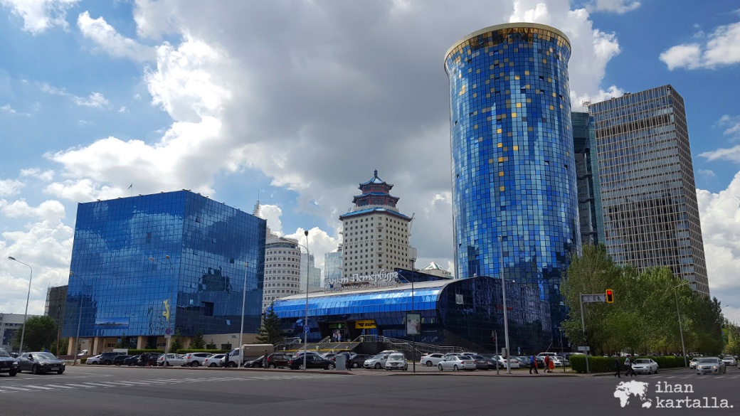 19-7 kazakstan astana blue buildings